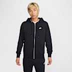 Nike Club Men's Full-Zip French Terry Hoodie. Nike IN